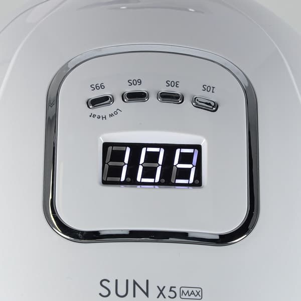 UV LED neglelampe 150W, 45 LED'er, timersensor