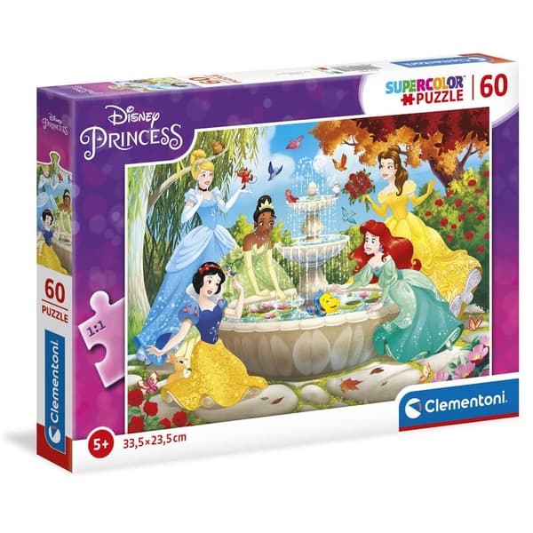 Disney Princess 60-brikkers puslespil til børn