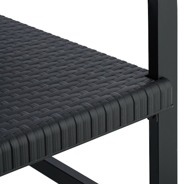 3-delt altanmøbelsæt i rattan look