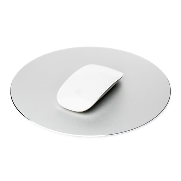 DESIRE2 Mouse Pad Premium alumiini pyöreä hopea