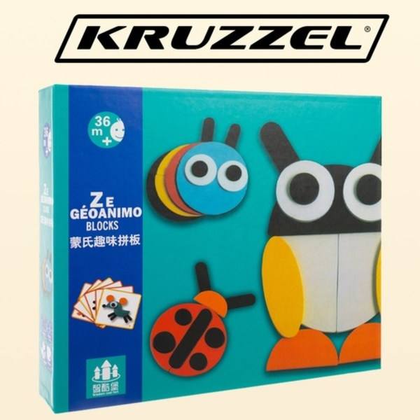 Træpuslespil - Kruzzel 22426 puslespil