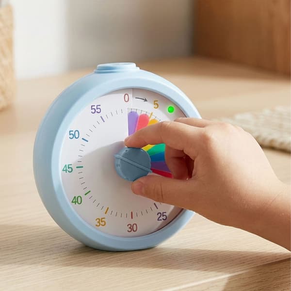 Visuel regnbuetimer til børn og voksne, 60 minutter