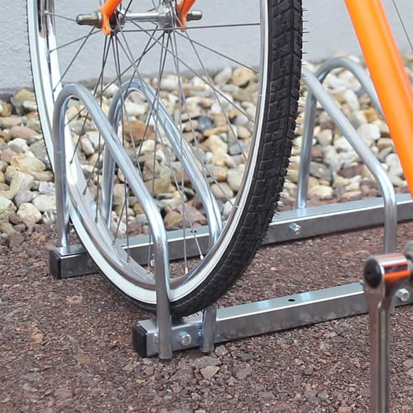 Cykelstativ 5 cykler stål