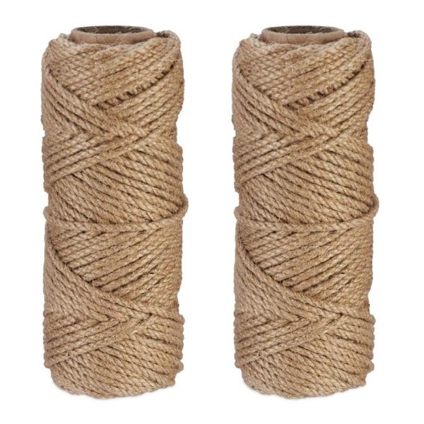 Jutekabel 4 mm x 45 m uppsättning om 2