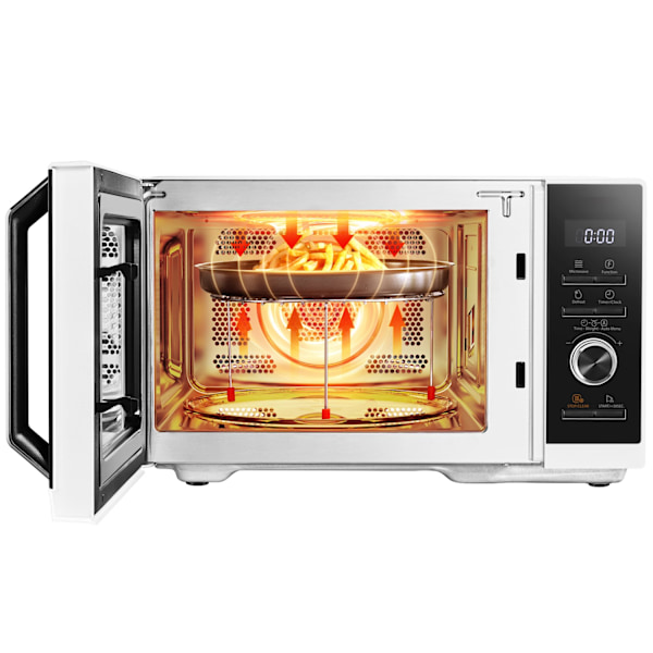Mikroaaltouuni 26L, 3 in 1 Grill/Airfryer 900/1000/2100W