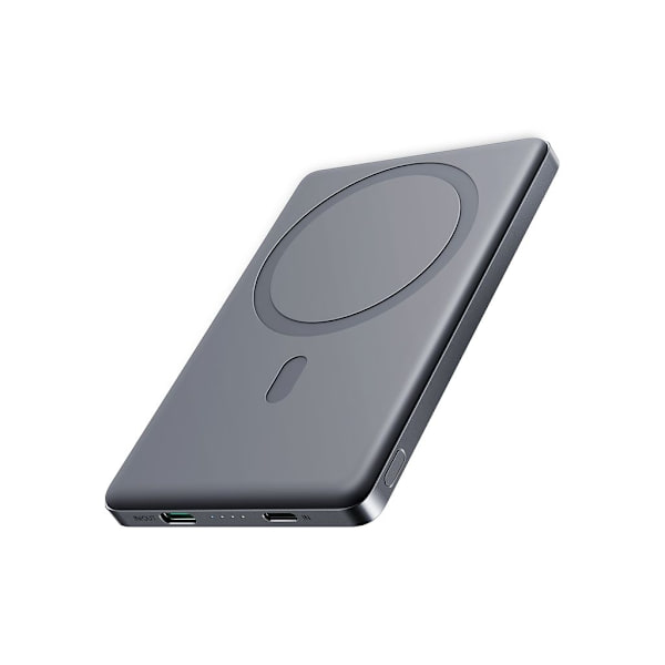 Joyroom 20 W Ultra-slank 9,2 mm aluminium magnetisk trådløs strømbank 5000mAh