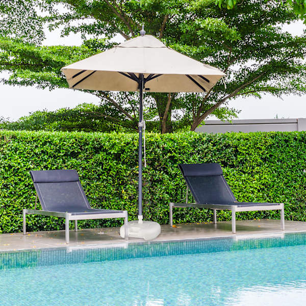Parasol fod plast