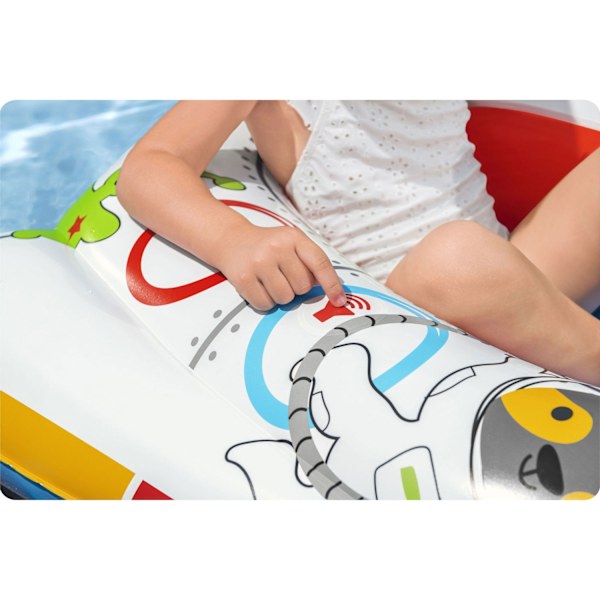 Beach ponton rymdskepp 104 x 99 cm Bestway 34178