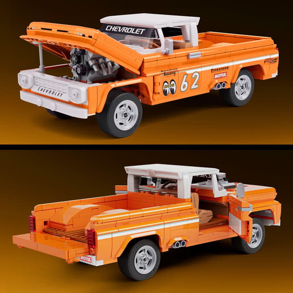 Kustomoitu '62 Chevy -mallisarja, mittakaava 1:16, 854 osaa