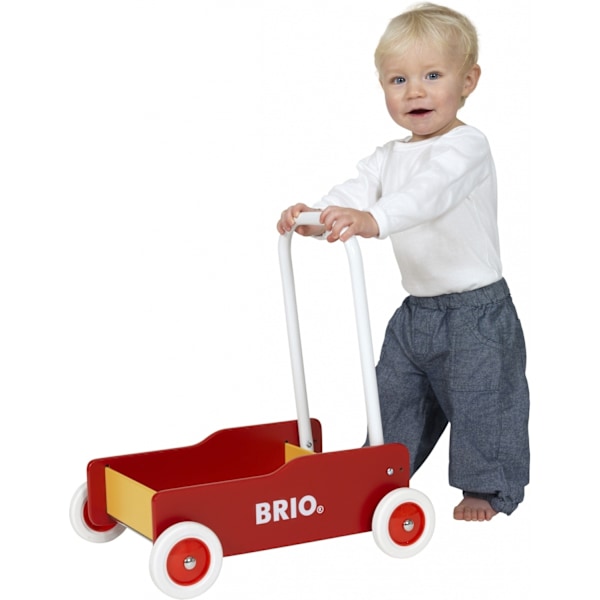 BRIO 31350 - Barnvagn, färg röd
