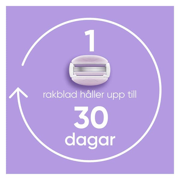 Damebarberblade, ComfortGlide Breeze, 4-pak