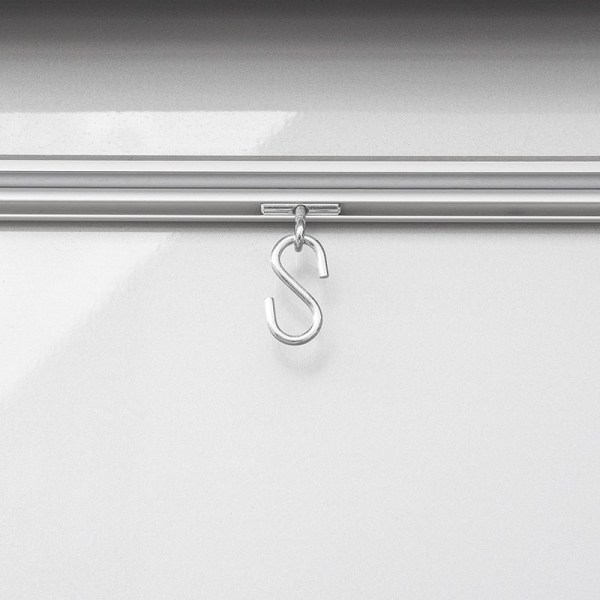 S-koukku Ø4mm 4,4x2,1cm