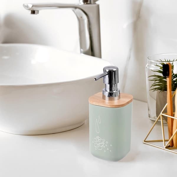 Tvålpump, Mint Stone Look, 350 ml
