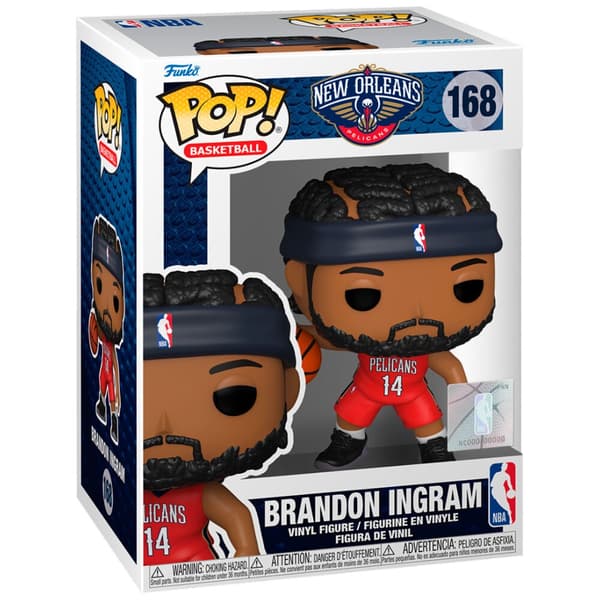 NBA New Orleans Pelicans Brandon Ingram Pop Figur Samlerobjekt