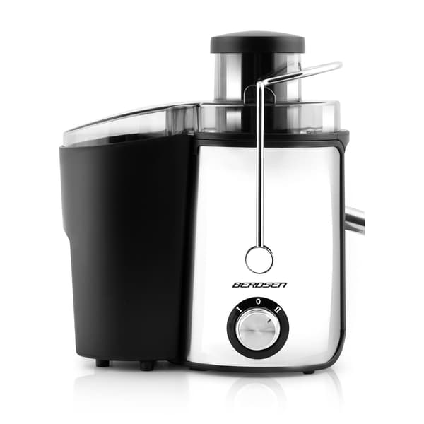 Juicer 600W, Rustfrit Stål, Sort, 0,5L Kapacitet
