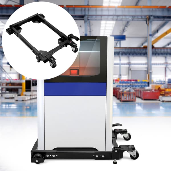 Justerbart mobilt stativ, 1500 lb, svängbara hjul