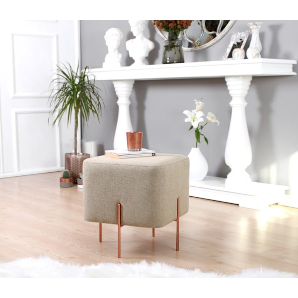 Pouff Copper 60 - Kahvi