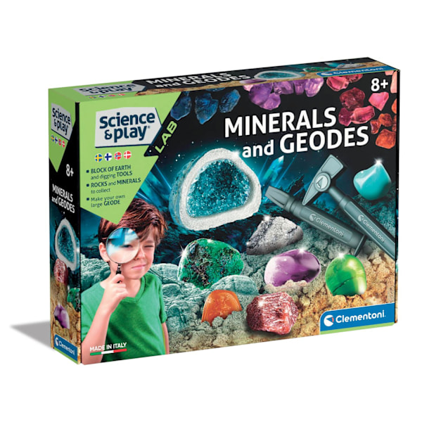Clem. Mineraler og geoder