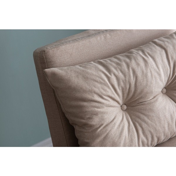 1-sædet sovesofa Sando v2 Single - Creme