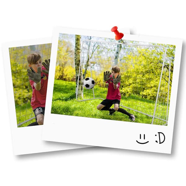 Fodboldmål 183 x 122 x 61cm NS-492 sort