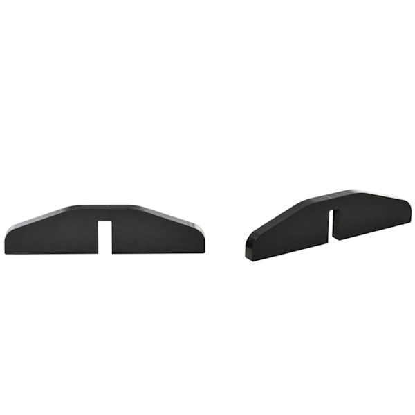 Hundebarriere Beskyttelseslåge Hundelåge Konfigurationslåge 3-Delt Med To Støttefødder Stabil Foldbar Mdf Sort 154,5X29,5X61Cm