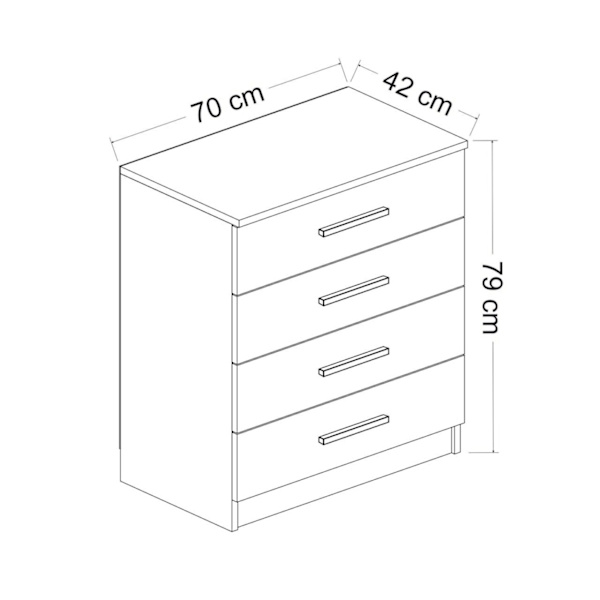 Kommode Grønkål - 4925