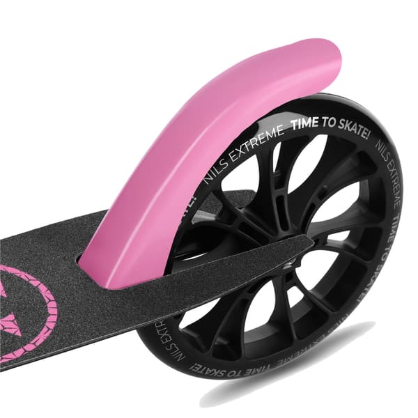 Pink scooter til børn – let, foldbart design