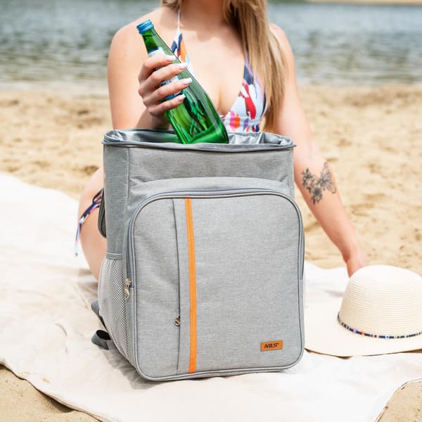 Kylare ryggsäck, grå, 25L kapacitet