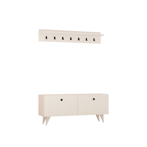 Hall Stand Rupa - Vit