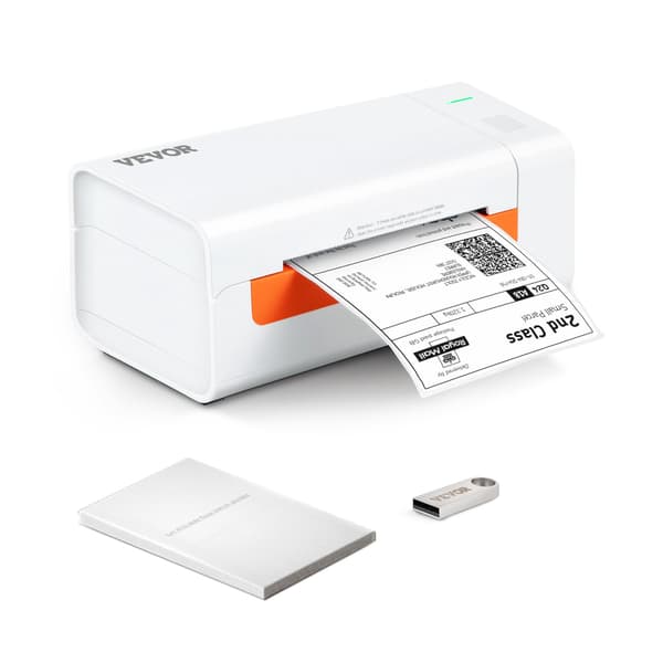 Termisk etikettskrivare 4x6, USB, 203 DPI, automatisk detektering
