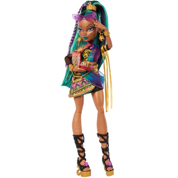 Monster High Nefera-dukke med tilbehør