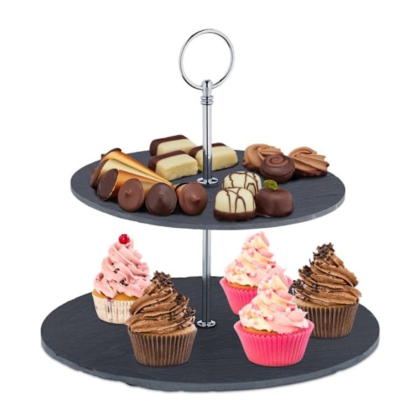 Slate etagere 2 tasoa