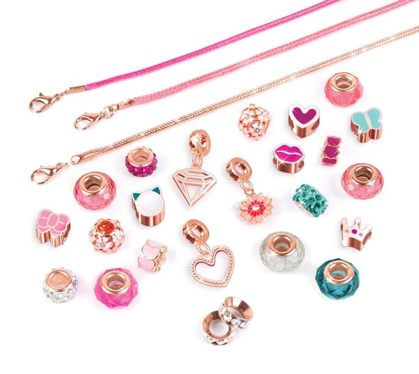 Make It Real Diy Halo Charms -rannekorusarja "Think Pink"