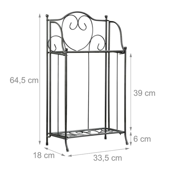 Blomsterstander Metal 2 hylder