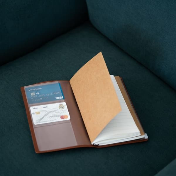 Real Madrid Travel Notebook, 80 sider, perfekt til fans