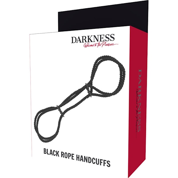 Darkness - 100 % puuvilla köysikäsiraudat tai nilkkakäsiraudat