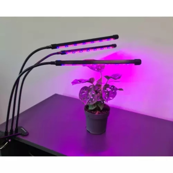 Lampa 20 LED 3st för växttillväxt Gardlov 19242