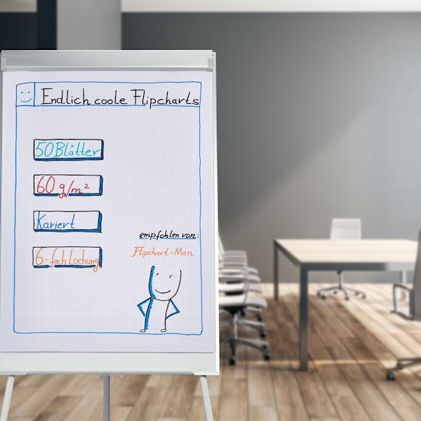 Blädderblockspapper 50 ark