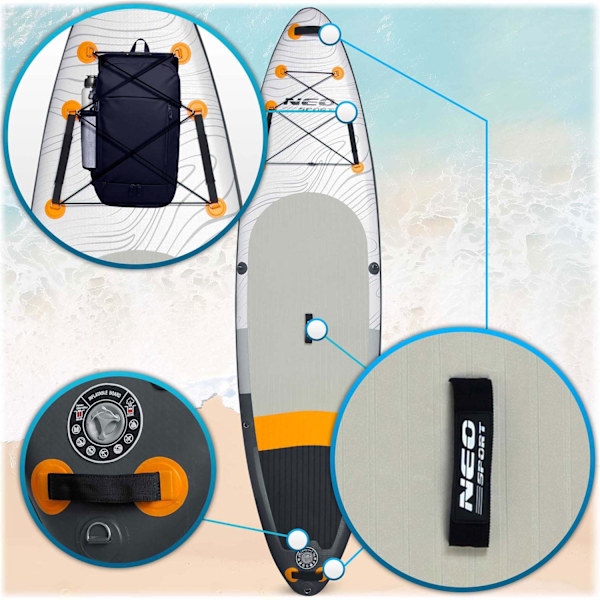 Aquasurf SUP-lauta 320 x 84 x 15 cm Neo-Sport 170201
