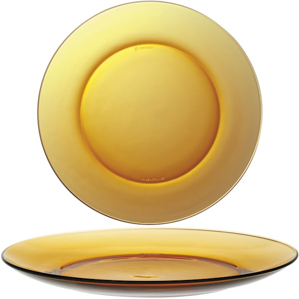 Duralex LYS AMBER levylevy, oranssi 235 x 20 mm - 6 kpl sarja.