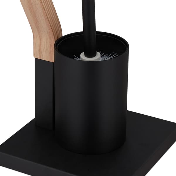 WC stol stål &amp; trälook