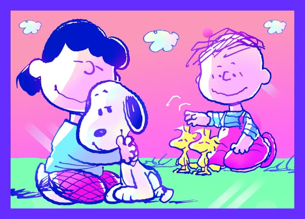 Snoopy 4-i-1-pusselset – 12 till 24 bitar