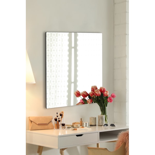 Spegelkvadrat - 50 x 50 cm - Silver