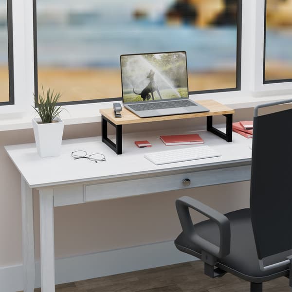 Monitorstativ med förvaring – industriell design