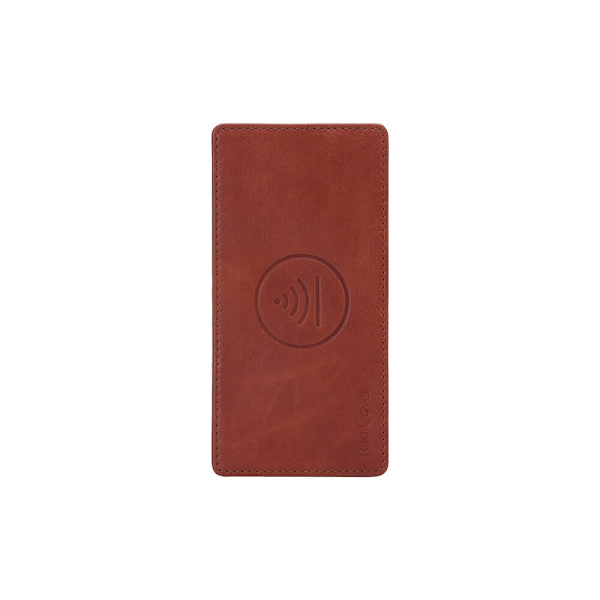 RADICOVER Radiation Protection Pocket Guard Nahka Universal 6,4" ruskea