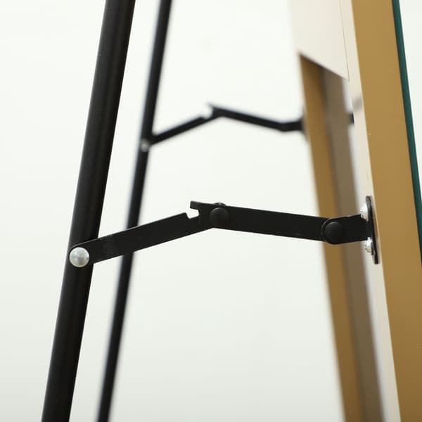 Helkroppsspegel, utan ram, 50x150 cm, guld