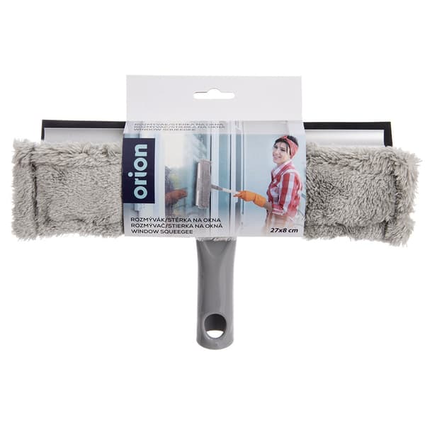 Vindusmoppe med gummiskraber 2i1 CLEAN SYSTEM