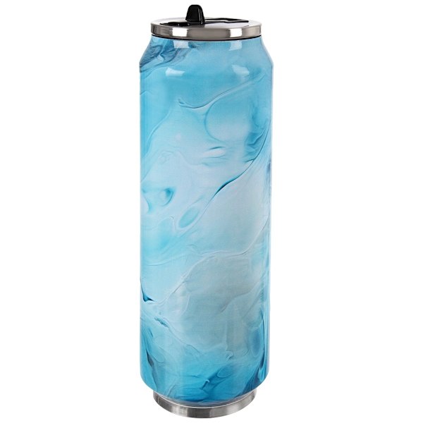 Termokrus, rustfrit stål, 700 ml, blå
