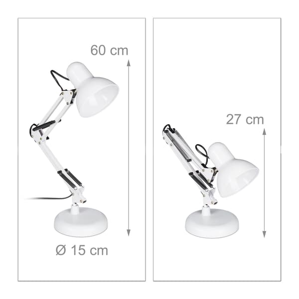 Retro skrivbordslampa