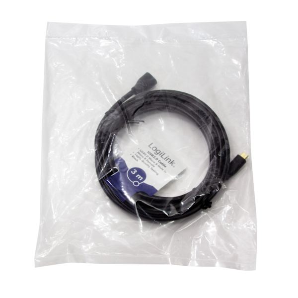 Forlængerkabel MicroUSB 3m
